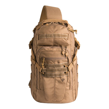 FIRST TACTICAL, CROSSHATCH SLING BAG, 19L, coyote