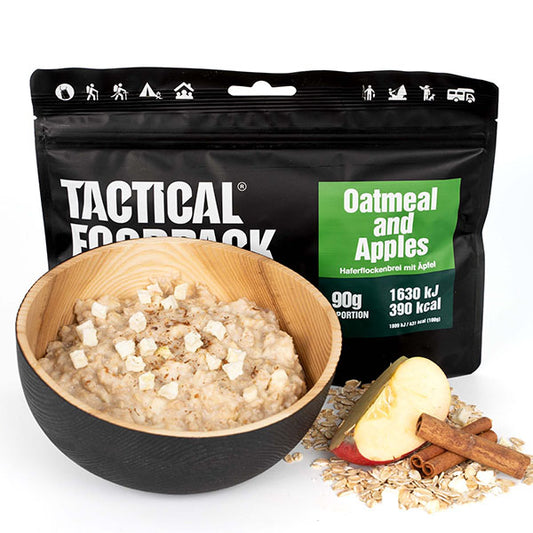 TACTICAL FOODPACK, Oatmeal & Apples, 90g