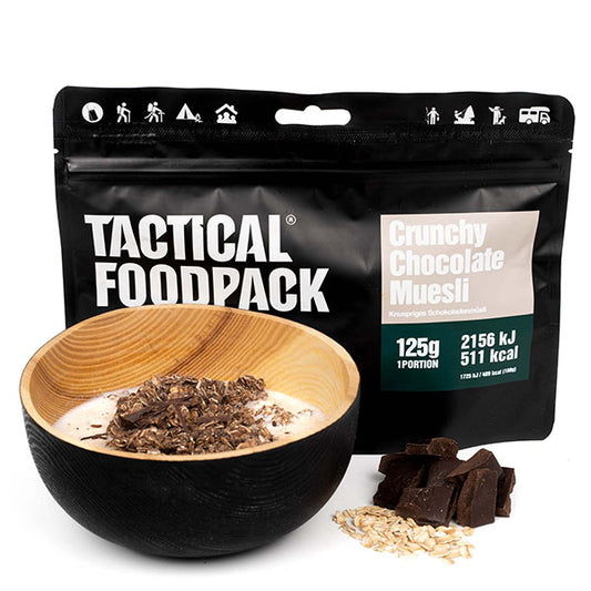 TACTICAL FOODPACK, Crunchy Chocolate Muesli, 125g