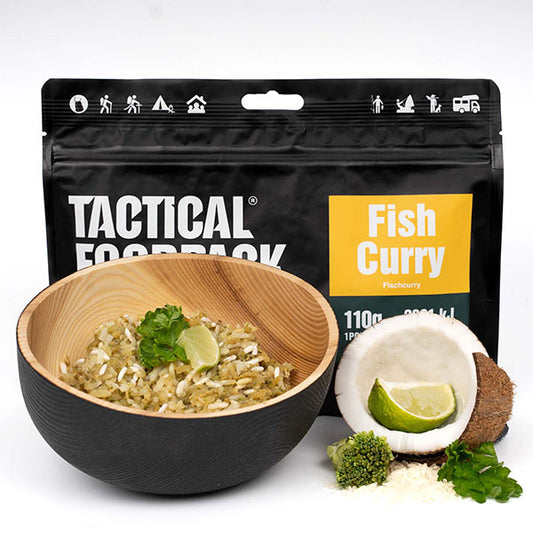 TACTICAL FOODPACK, Fish Curry & Rice, 110g