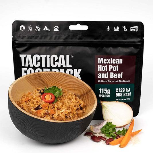 TACTICAL FOODPACK, Mexican Hot Pot & Beef, 115g