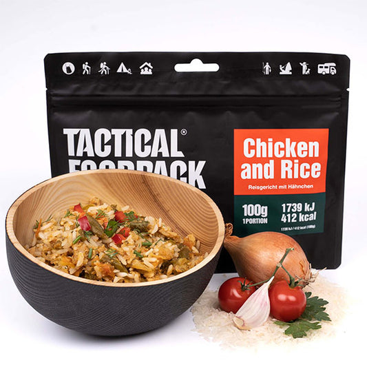 TACTICAL FOODPACK, Chicken & Reis, 100g