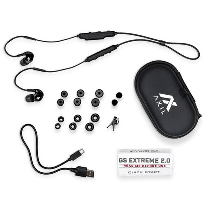 AXIL, elektronischer Gehörschutz GS EXTREME 2.0, black