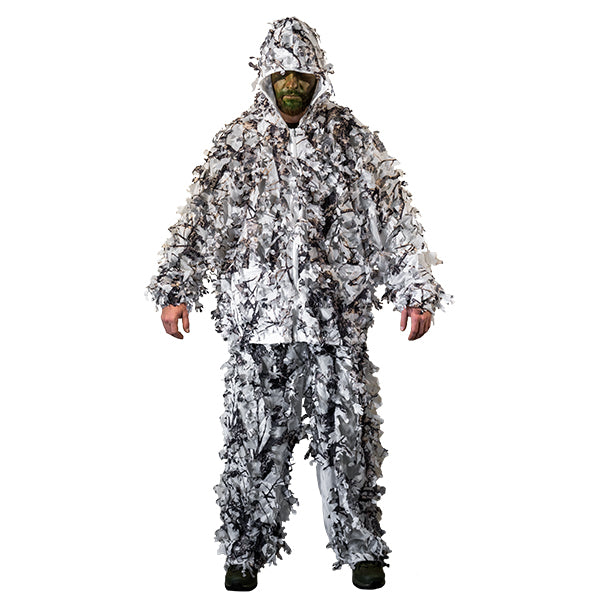 CHARLIE MIKE Tarnanzug / Ghillie Suit WINTER FOREST, one size