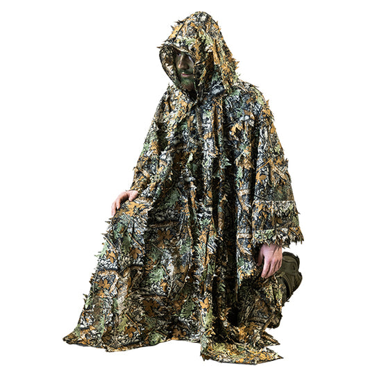 CHARLIE MIKE Tarn-Poncho/Ghillie-Poncho SPRING FOREST