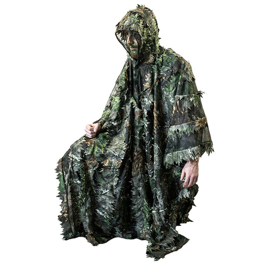 CHARLIE MIKE Tarn-Poncho/Ghillie-Poncho SUMMER FOREST