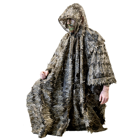 CHARLIE MIKE Tarn-Poncho/Ghillie-Poncho FOREST GROUND