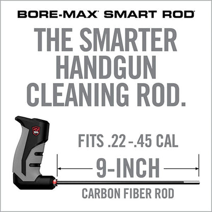 REAL AVID, Laufreiniger BORE MAX SMART ROD .22cal 36” Carbon Fiber