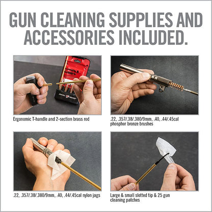 REAL AVID, Reinigungsset GUN BOSS PRO - Handgun Cleaning Kit