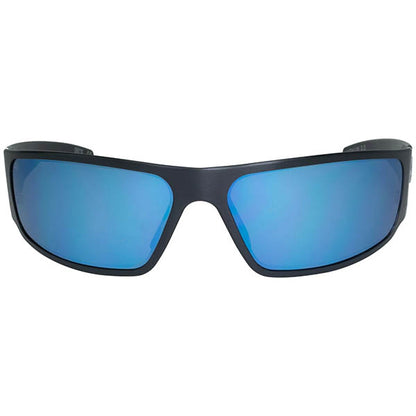 GATORZ Sonnenbrille MAGNUM verspiegelt, polarisiert (Black/Smoked w/Blue Mirror Polarized)