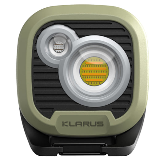 KLARUS, LED-Campinglampe WL3, 1'500 Lumen, (inkl. Akku), green