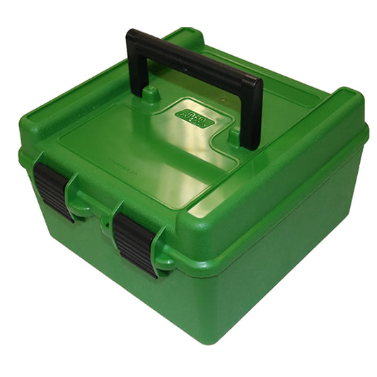 MTM CASE-GARD, boîte à cartouches MTM RL-100 DELUXE, (100 x GP11), vert