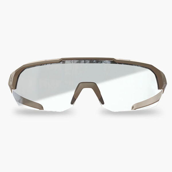 EDGE Schiessbrille ARC LIGHT, Tan499 Frame / Clear Vapor Shield Lens (AL21VS)