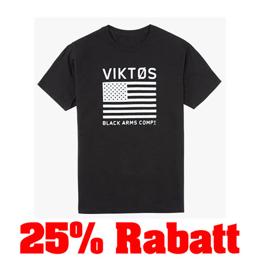 25% Rabatt: VIKTOS, T-Shirt TEE BLOCK, black