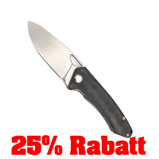 25% Rabatt: PMP KNIVES, Klappmesser SPARTAN MICARTA, schwarz