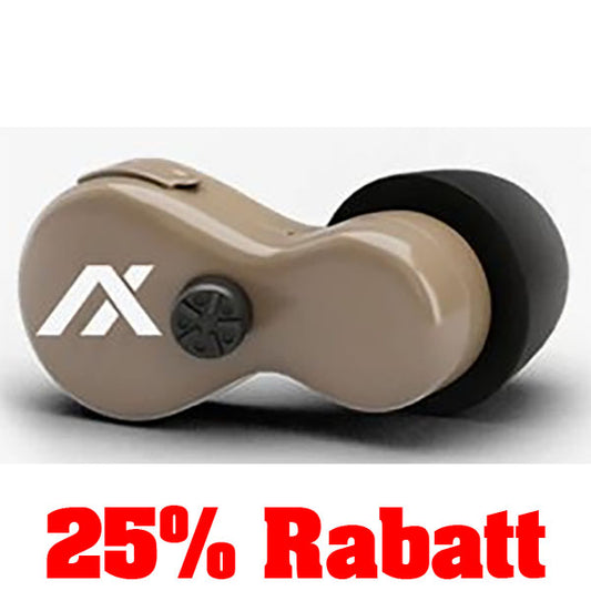25% Rabatt: AXIL elektronischer Gehörschutz GS DIGITAL 1, tan