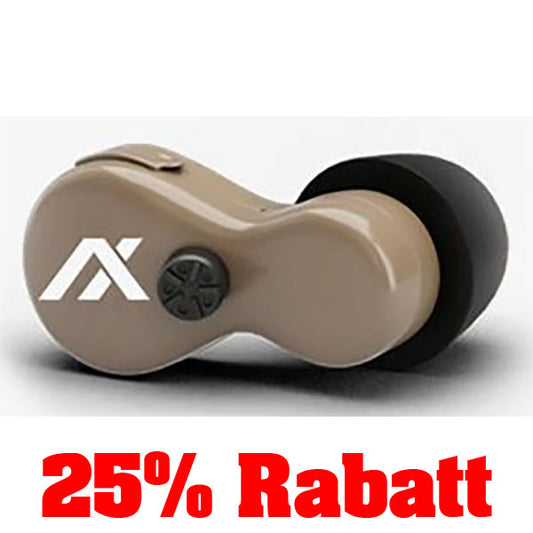 25% Rabatt: AXIL elektronischer Gehörschutz GS DIGITAL 2, tan
