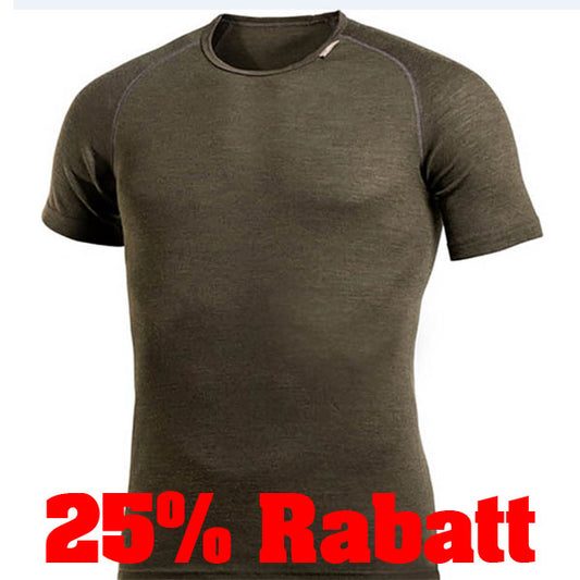 25% Rabatt: WOOLPOWER, Lite T-Shirt, pine, Grösse XL
