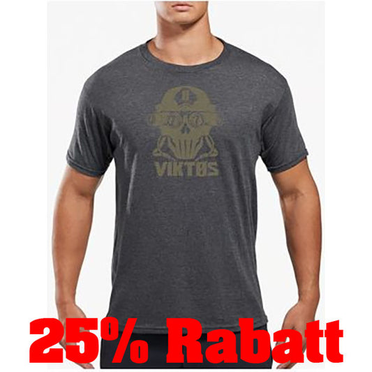 25% Rabatt: VIKTOS, T-Shirt FOUREYES TOP, charcoal  Gr. S (1803602)