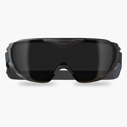 EDGE Goggles SUPER 64, Black Frame, G-15 Vapor Shield Lens (XSS61-G15-OTG)