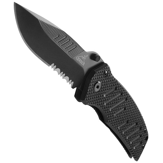 GERBER, SWAGGER, Drop Point, Serrated