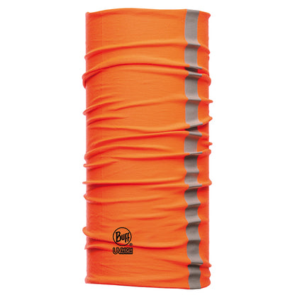 BUFF PROFESSIONAL SUN Protection Neckwear DRY COOL Reflective, orange fluor