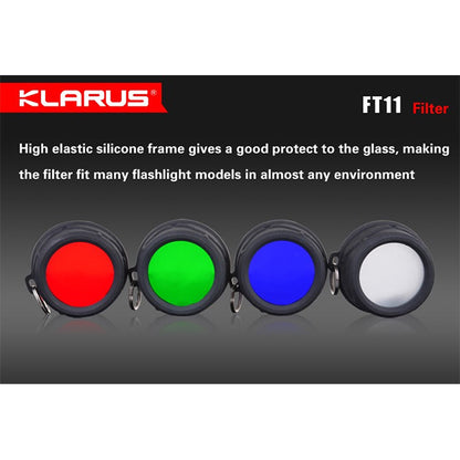 35% Rabatt: KLARUS, Farbfilter für XT11 & XT 12, blau